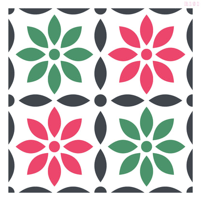 MaxxxMart - Wall pattern Stencil -6(Inches)