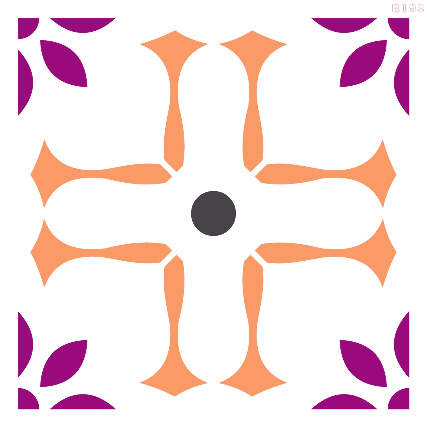 MaxxxMart - Wall pattern Stencil -6(Inches)