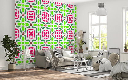 MaxxxMart - Wall pattern Stencil -7 (Inches)
