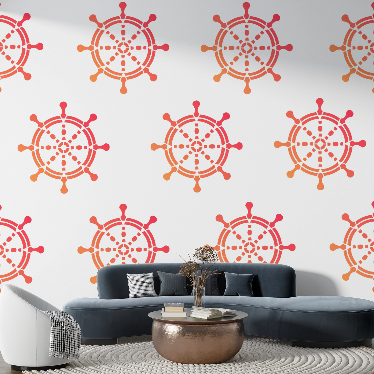 Maxxxmart - Multi Theme Craft Wall Stencil Collection (Inches)