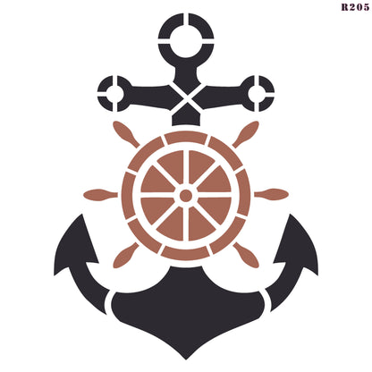 Maxxxmart - Multi Theme Craft Wall Stencil Collection (Inches)