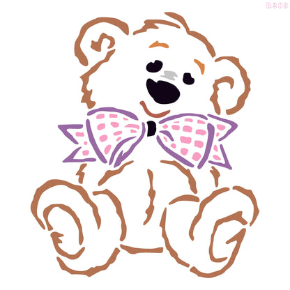 Maxxxmart - Bear Wall Stencil