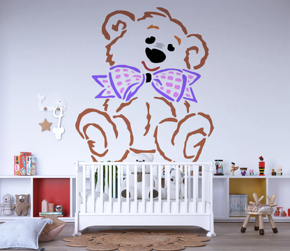 Maxxxmart - Bear Wall Stencil