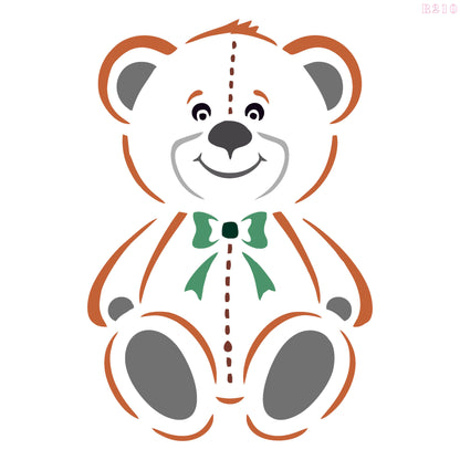 Maxxxmart - Bear Wall Stencil