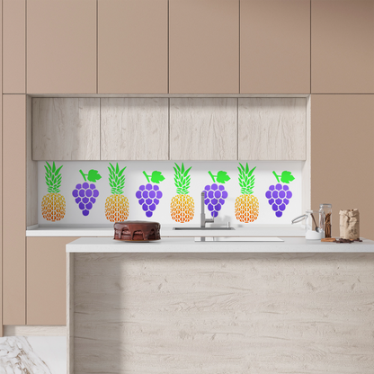 MaxxxMart - Fruits Wall Stencil