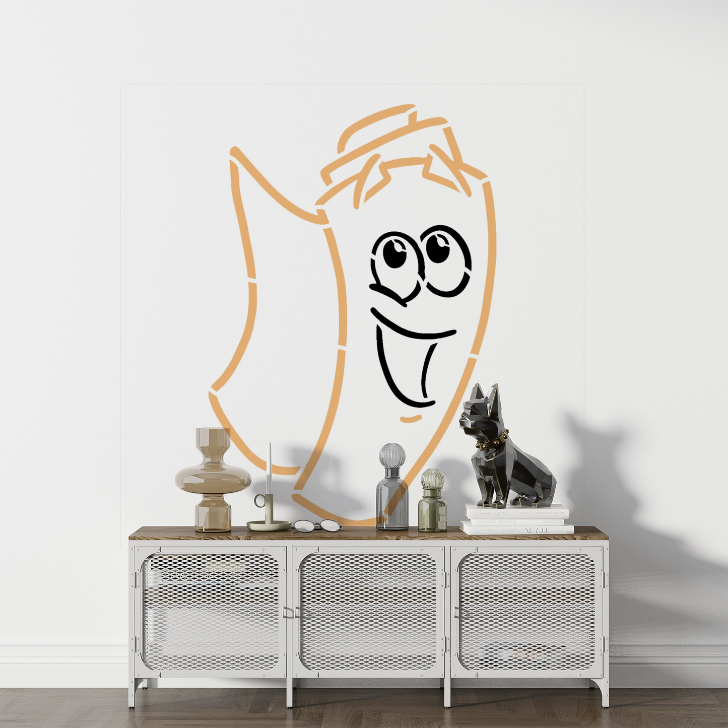 MaxxxMart - Dora And Boots Pack-1 Wall Stencil (Inches)