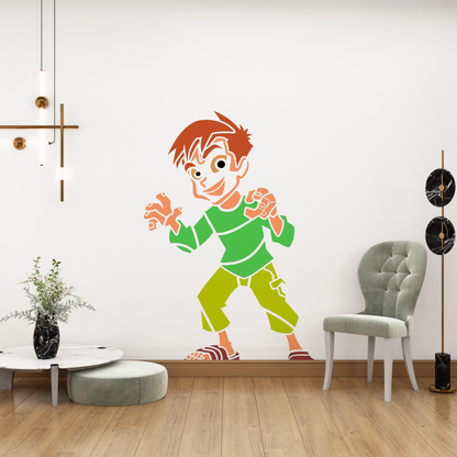 MaxxxMart - Jackie Chan Pack Wall Stencil (Inches)