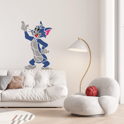 MaxxxMart - Tom And Jerry Wall Stencil (Inches)