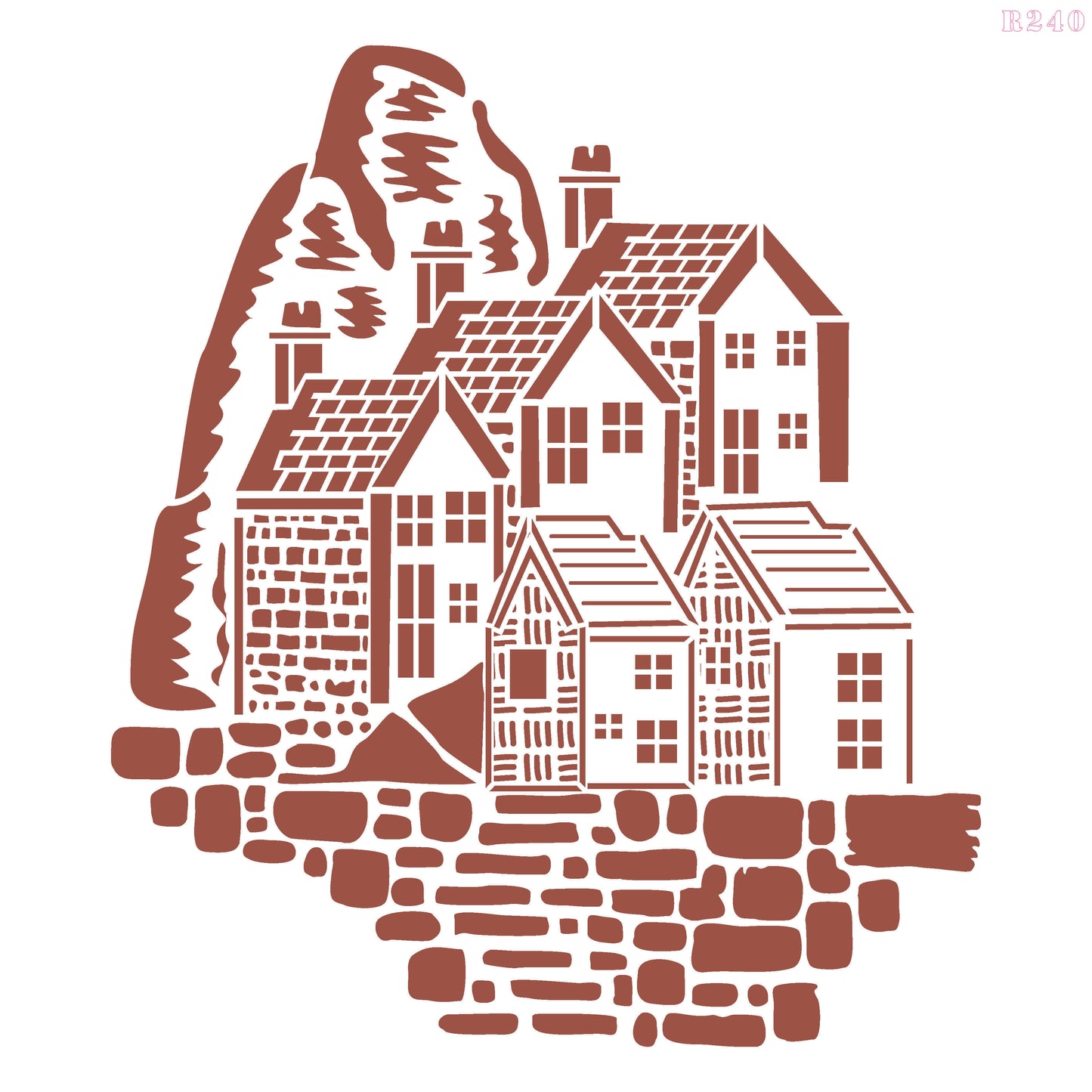 Maxxxmart - Multi Theme Wall Stencil Collection (Inches)