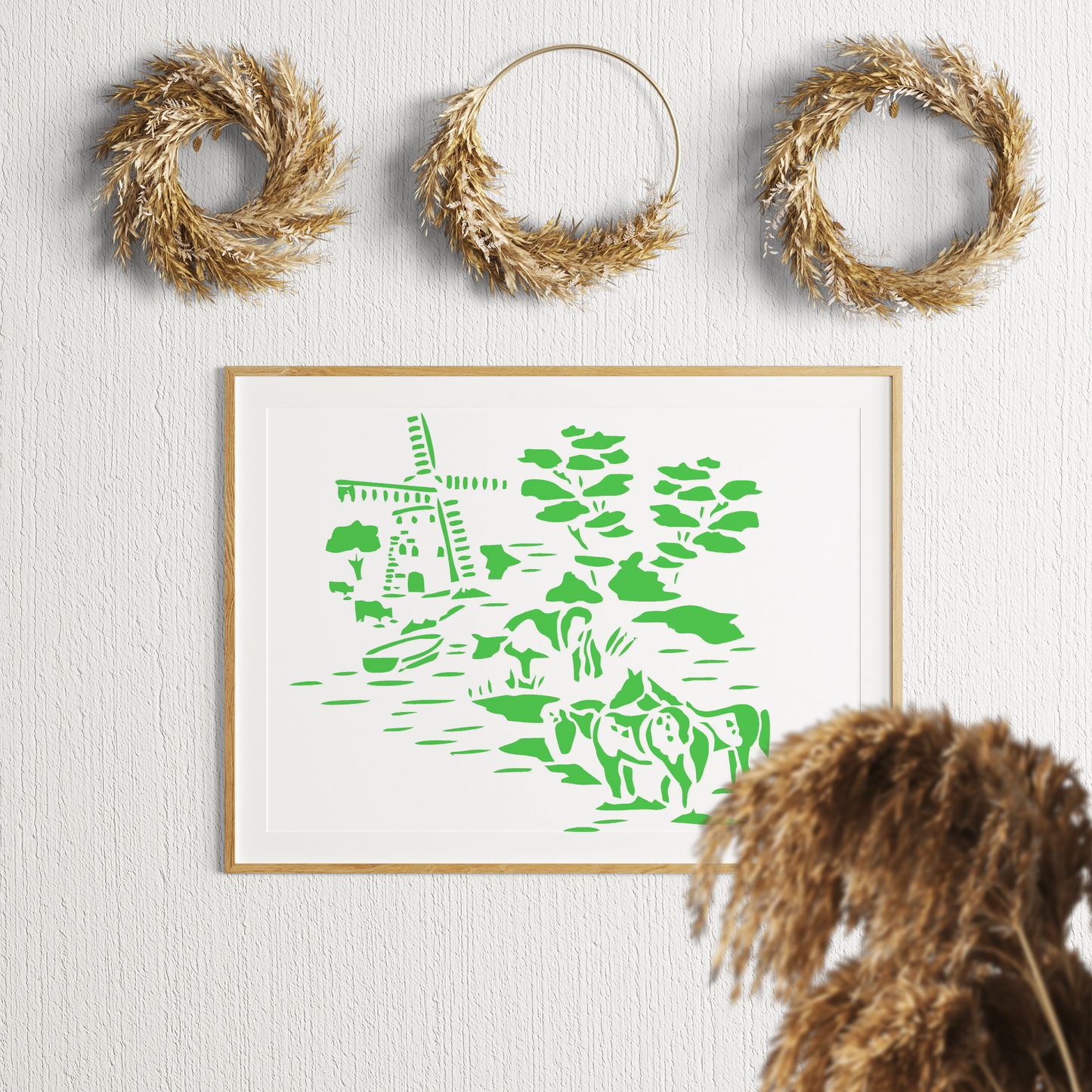 Maxxxmart - Multi Theme Wall Stencil Collection (Inches)