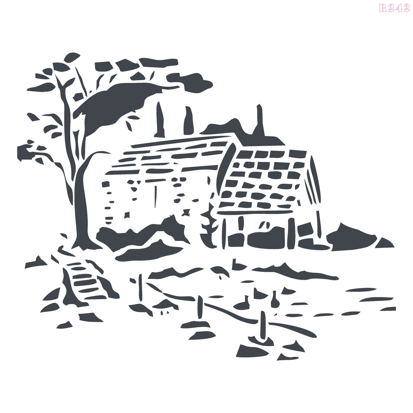 Maxxxmart - Multi Theme Wall Stencil Collection (Inches)