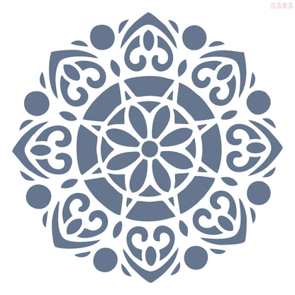 MaxxxMart - Rangoli Wall Stencil (Inches)