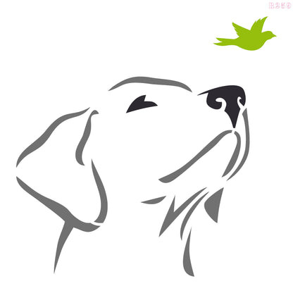 Maxxxmart - Nature and Pet Wall Stencil Pack (Inches)