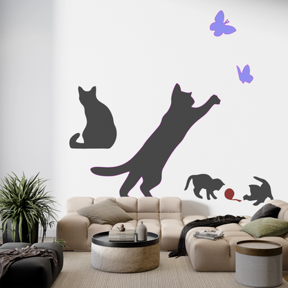 Maxxxmart -  Nature and Decorative  Wall Stencil Pack (Inches)