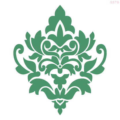 MaxxxMart - Damask Pattern Wall Stencil