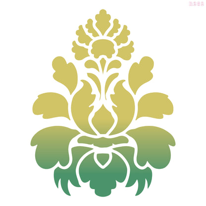 MaxxxMart - Damask Pattern Wall Stencil