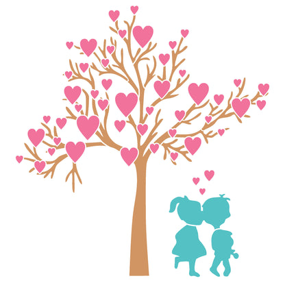 MaxxxMart - Trees And Branches wall stencil -3 (Inches)