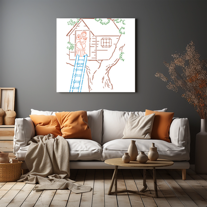 MaxxxMart - Trees And Branches wall stencil -4 (Inches)