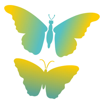 MaxxxMart - Butterfly Wall Stencil(Inches)