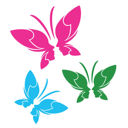 MaxxxMart - Butterfly Wall stencil-2(Inches)