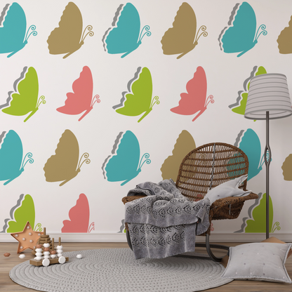 MaxxxMart - Butterfly Wall Stencil -3 (Inches)