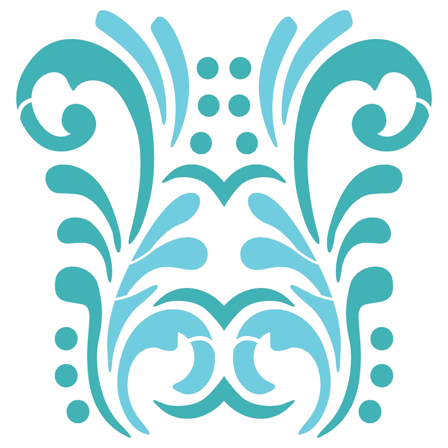 MaxxxMart - Multi Theme Wall Stencil-1(Inches)