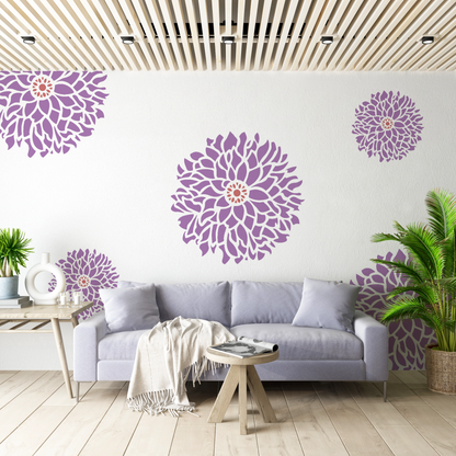 MaxxxMart - Flower pattern Mandala (Inches)