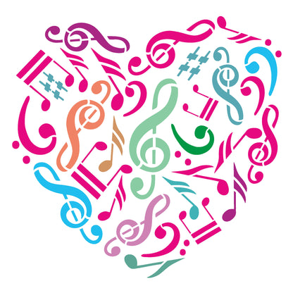 MaxxxMart - Multi Theme Wall Stencil-2(Inches)