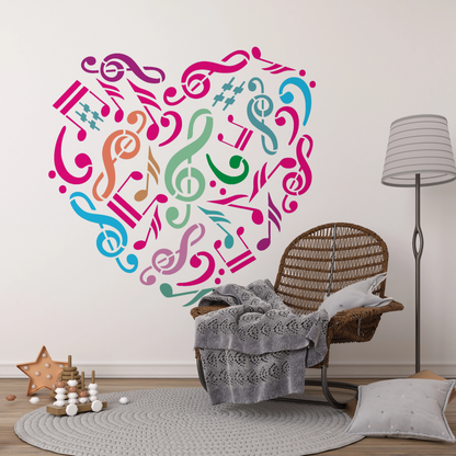 MaxxxMart - Multi Theme Wall Stencil-2(Inches)