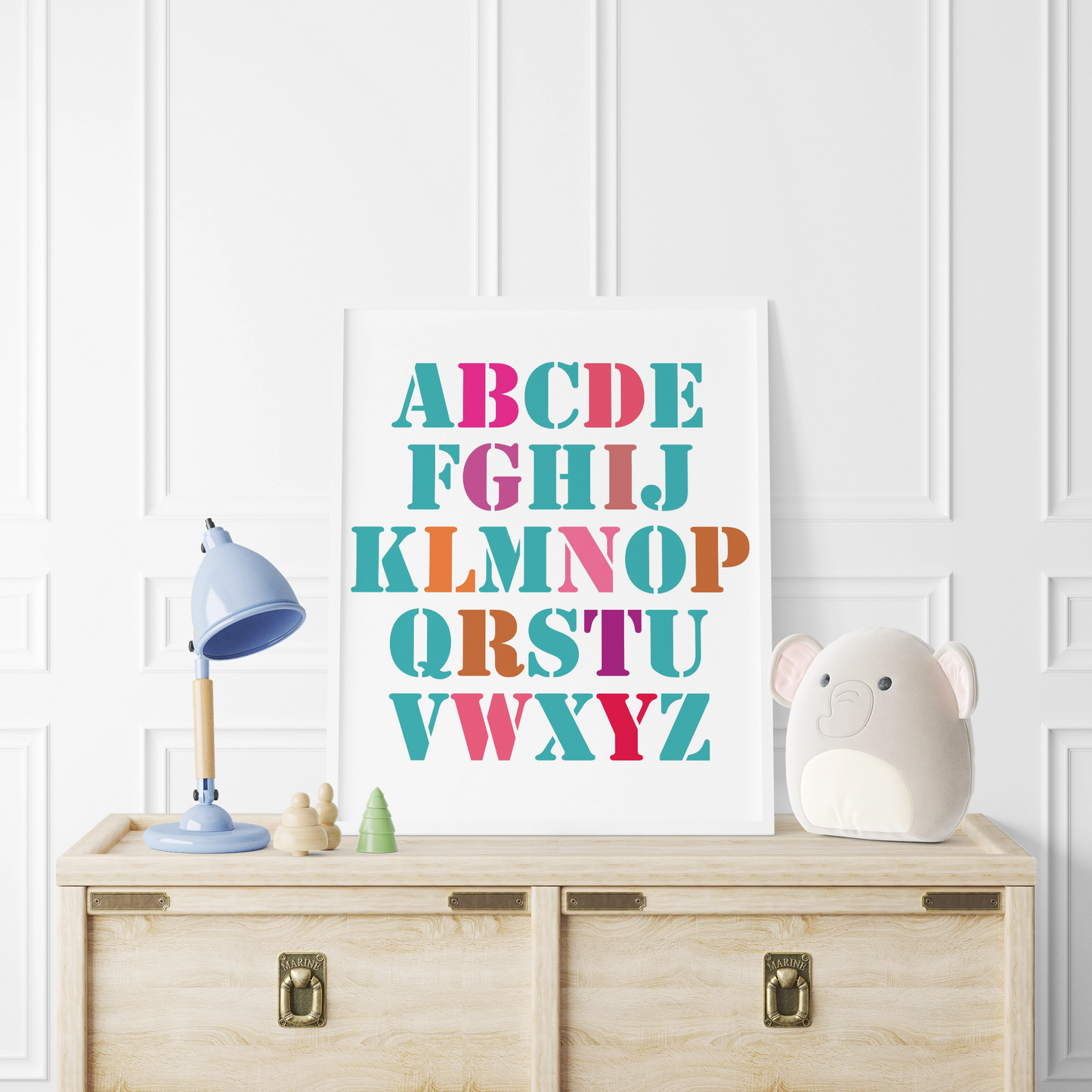 MaxxxMart - Multi Theme Wall Stencil-3(Inches)