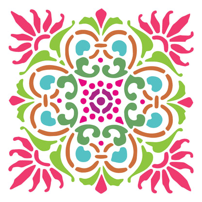 MaxxxMart - Multi Theme Wall Stencil-3(Inches)