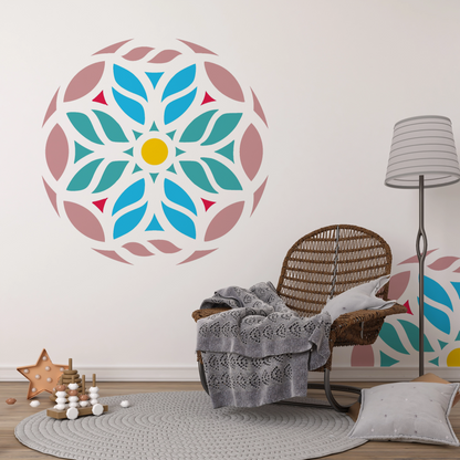 MaxxxMart - Flower pattern Mandala (Inches)