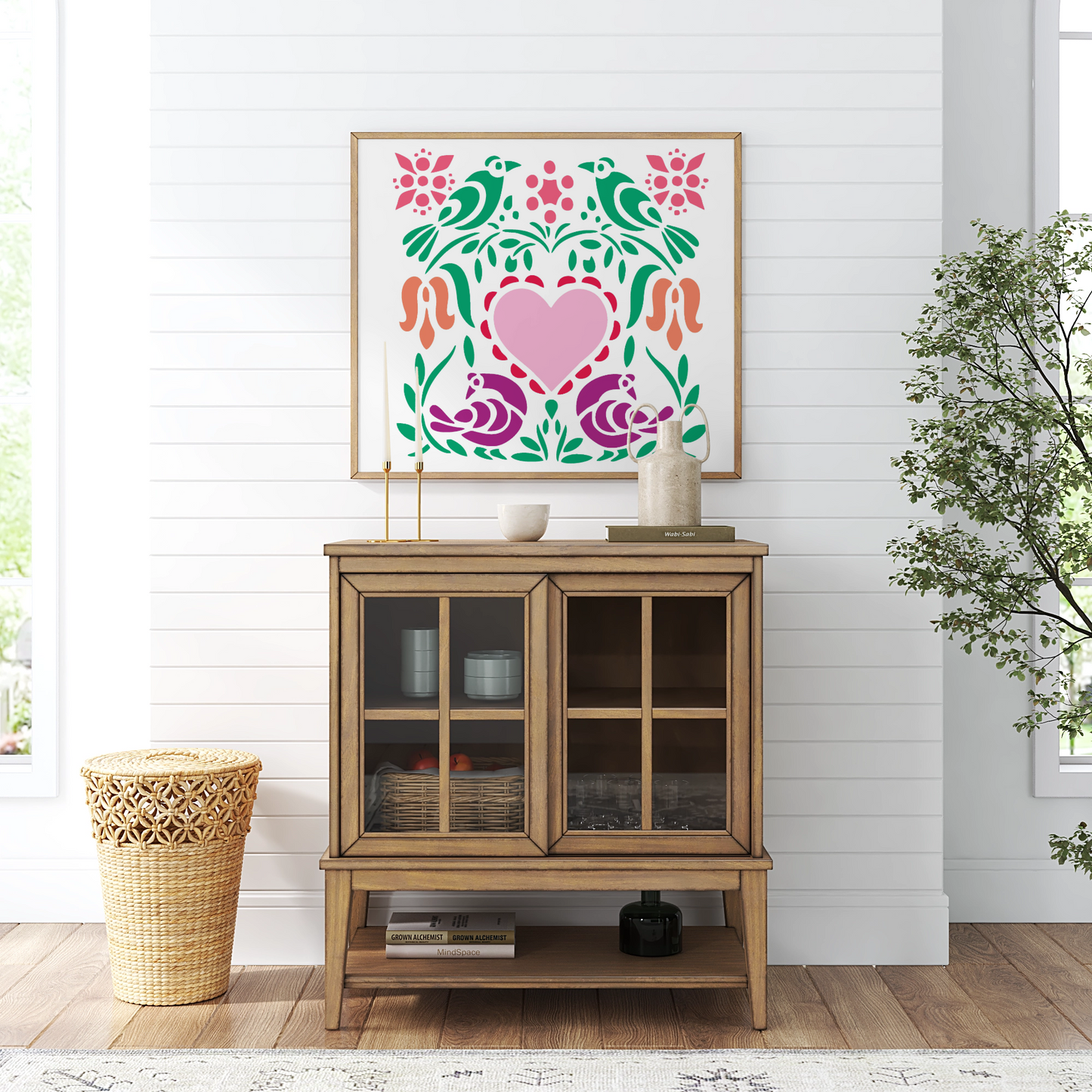 MaxxxMart - Multi Theme Wall Stencil-4 (Inches)