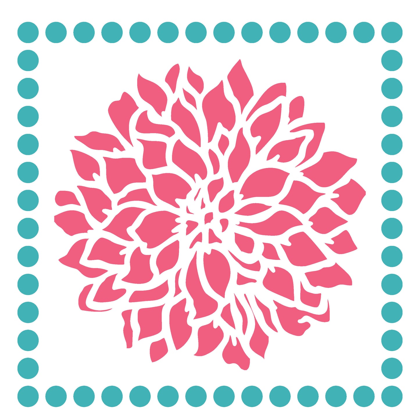 MaxxxMart - Multi Theme Wall Stencil-5(inches)