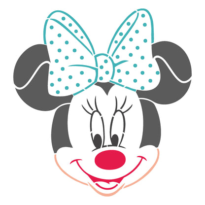 MaxxxMart - Kids Cartoon Theme Wall Stencil(Inches)