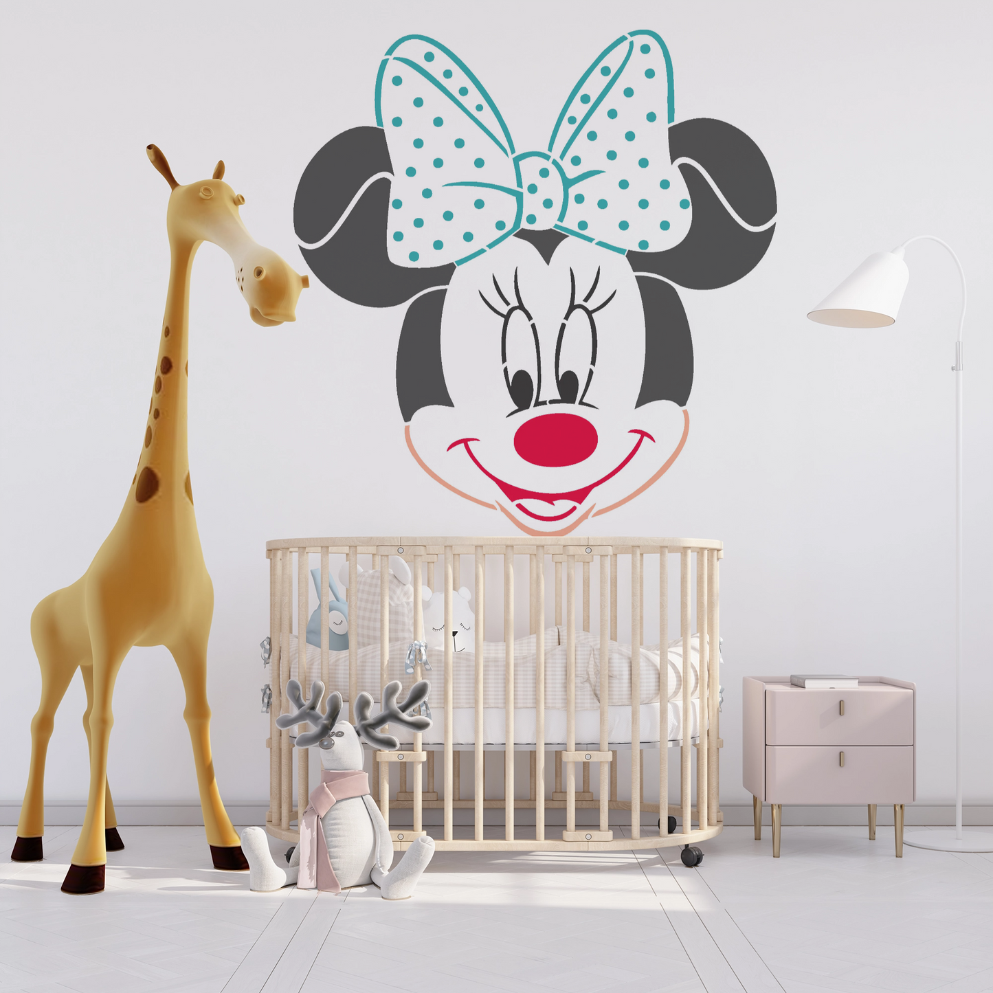 MaxxxMart - Kids Cartoon Theme Wall Stencil(Inches)