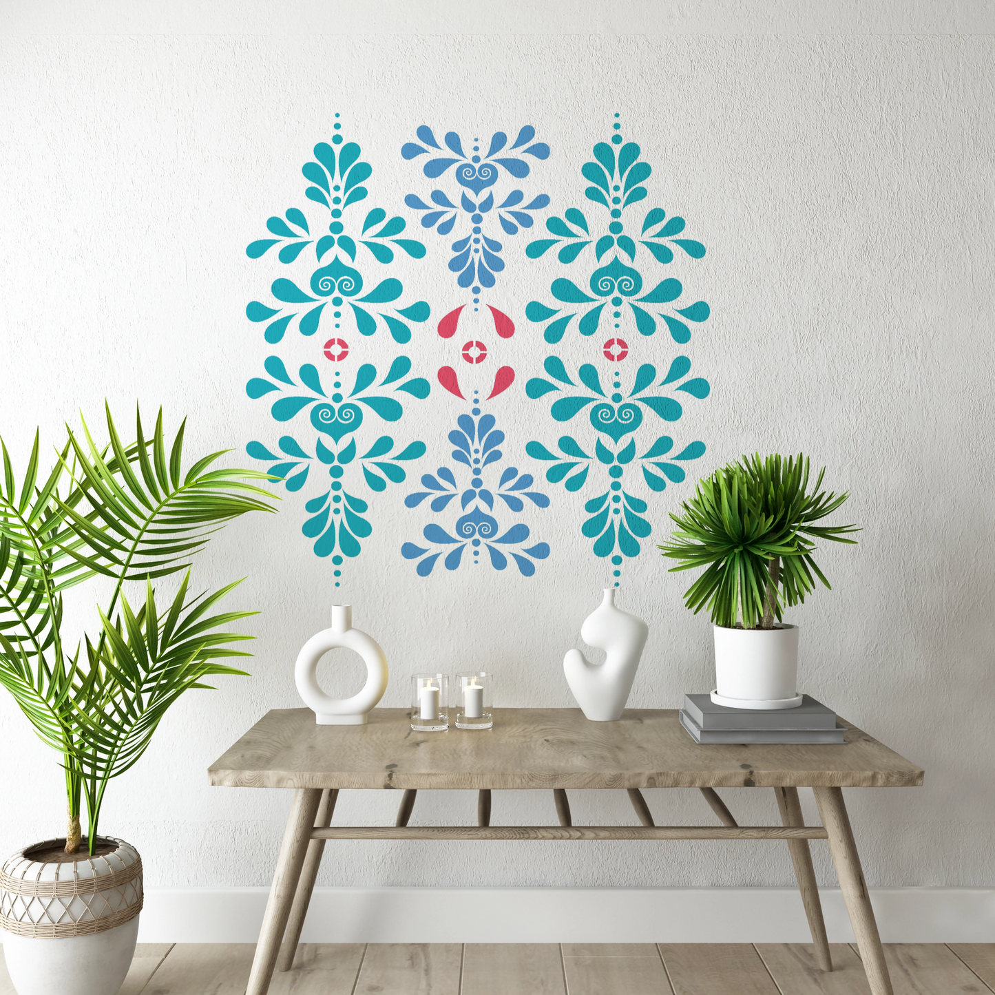 MaxxxMart - Multi Theme Wall Stencil-5(inches)