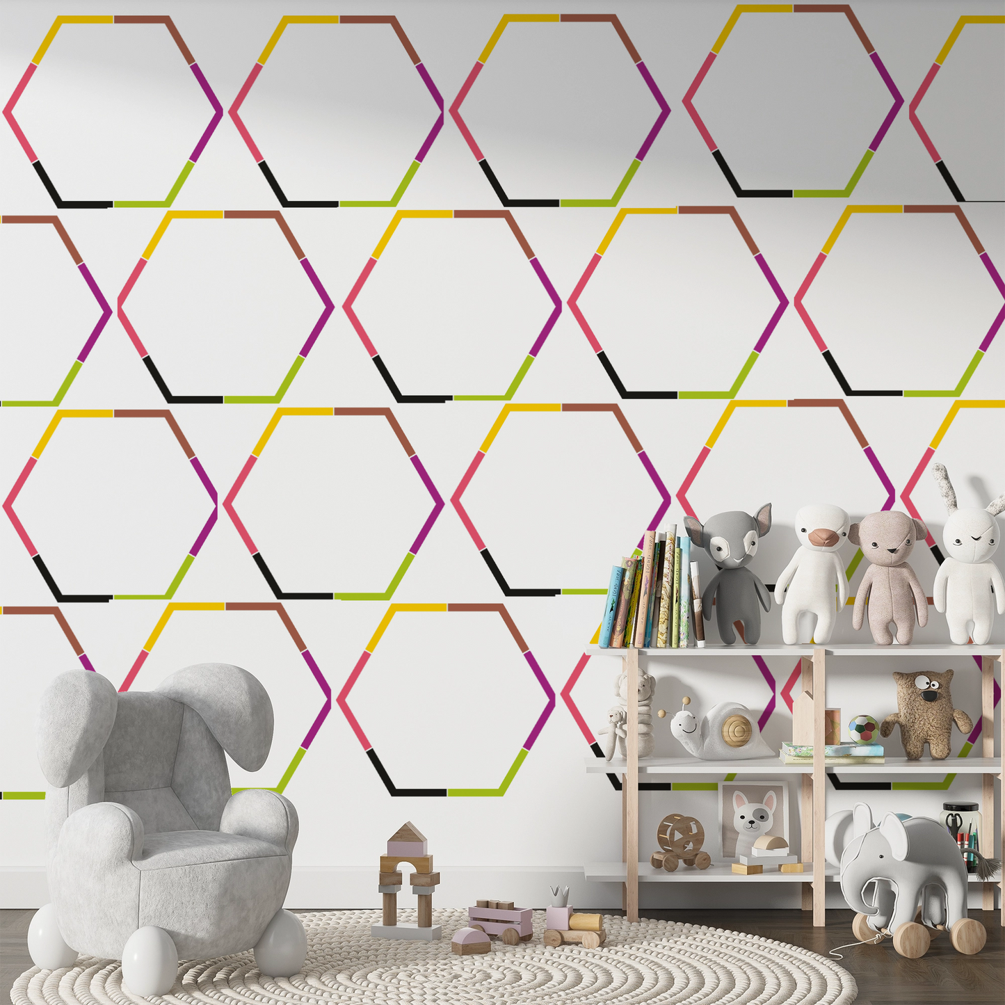 MaxxxMart - Multi Theme Wall Stencil-1(Inches)