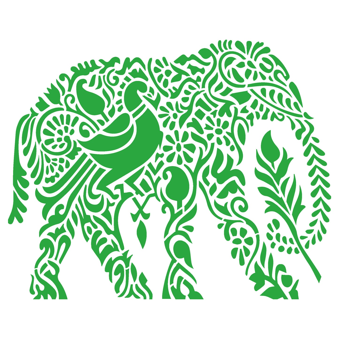 MaxxxMart - Animal  Wall Stencil(Inches)