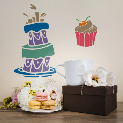 MaxxxMart - Home Decor Wall Stencil(Inches)