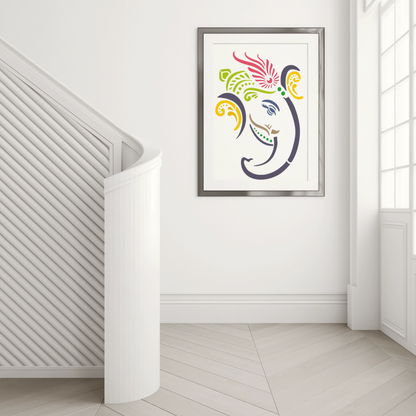 MaxxxMart-God Theme Wall Stencils(inches)