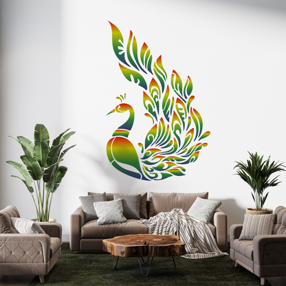 MaxxxMart - Birds Wall Stencil(Inches)