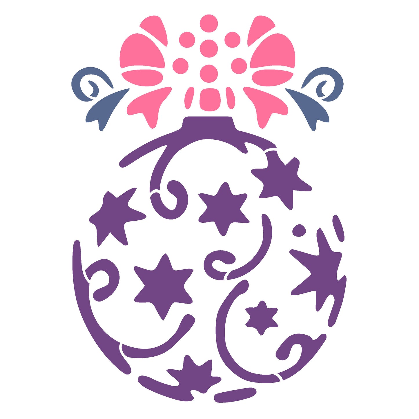 MaxxMart- Multi Theme Wall Stencil (Inches)