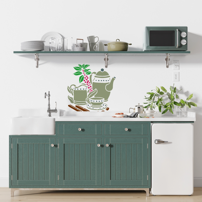 MaxxxMart - Home Decor Wall Stencil(Inches)