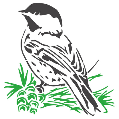 MaxxxMart - Birds Wall Stencil(Inches)