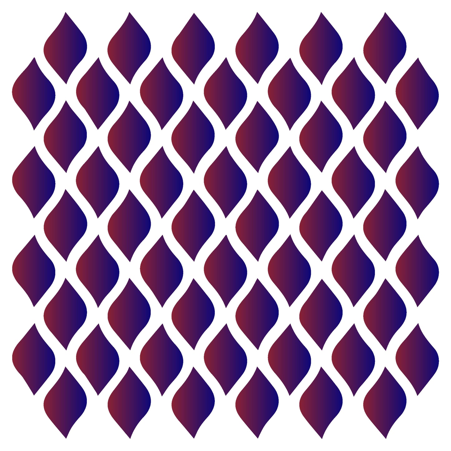 MaxxxMart - Wall Pattern Wall Stencil(Inches)