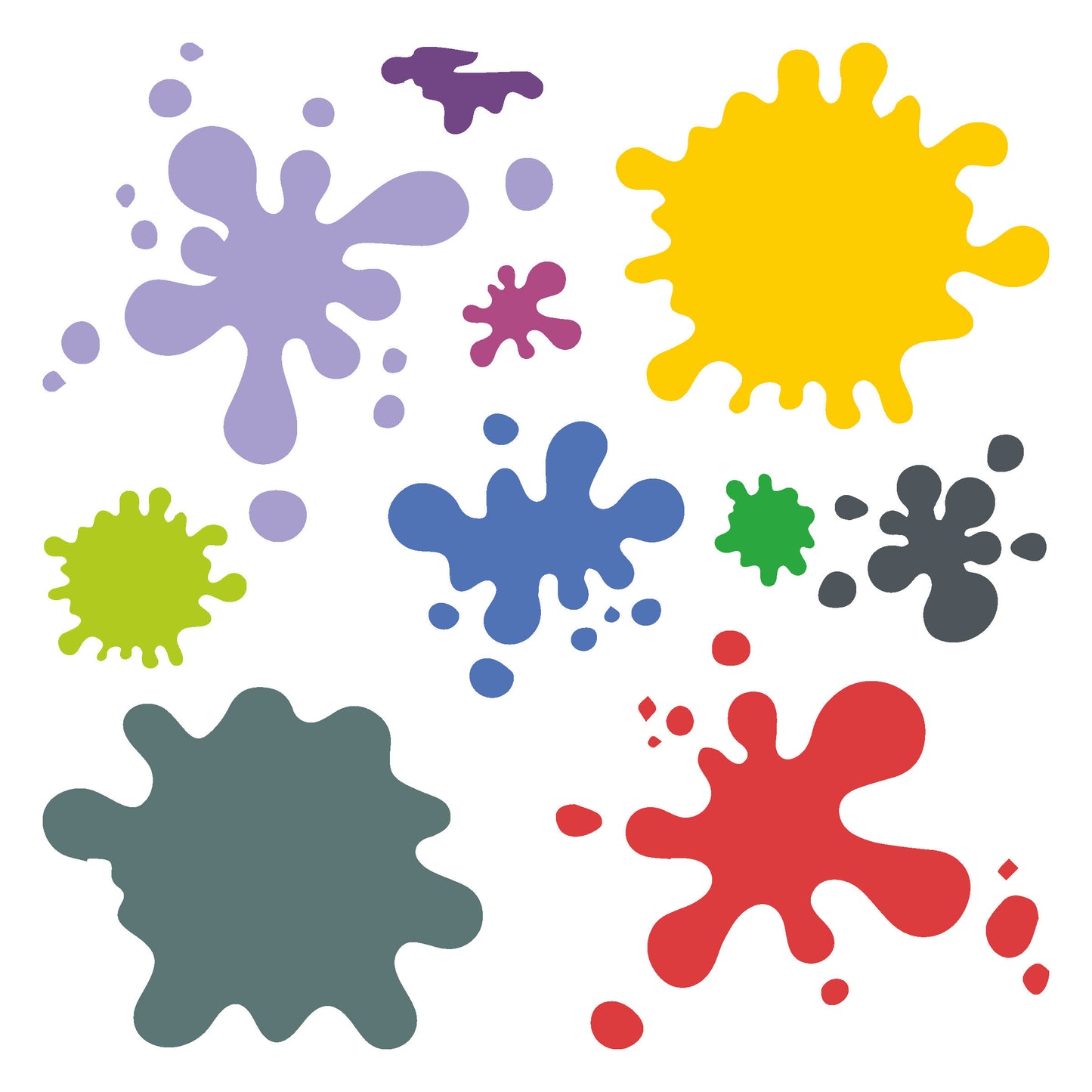 MaxxMart-Multi Theme Wall Stencil (Inches)