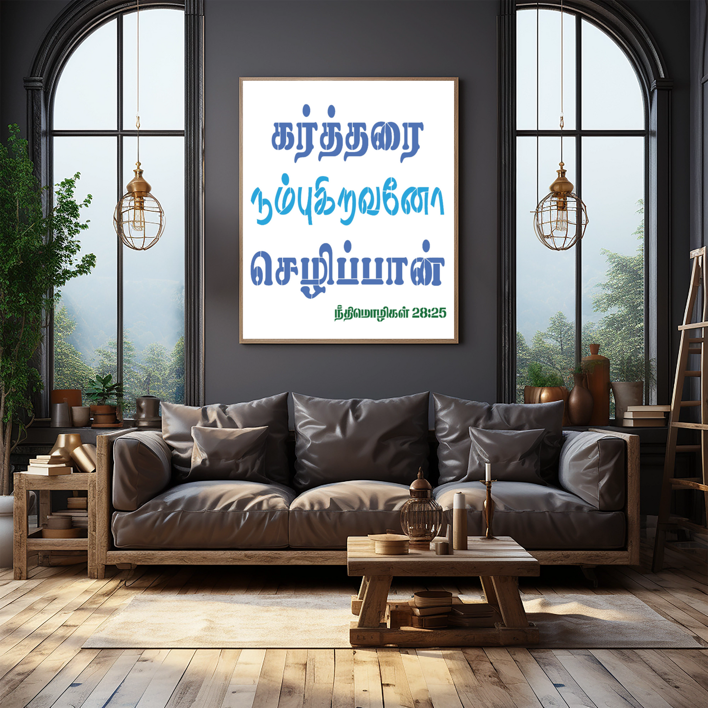 MaxxMart-Jesus Quotes Wall Stencil-2(Inches)