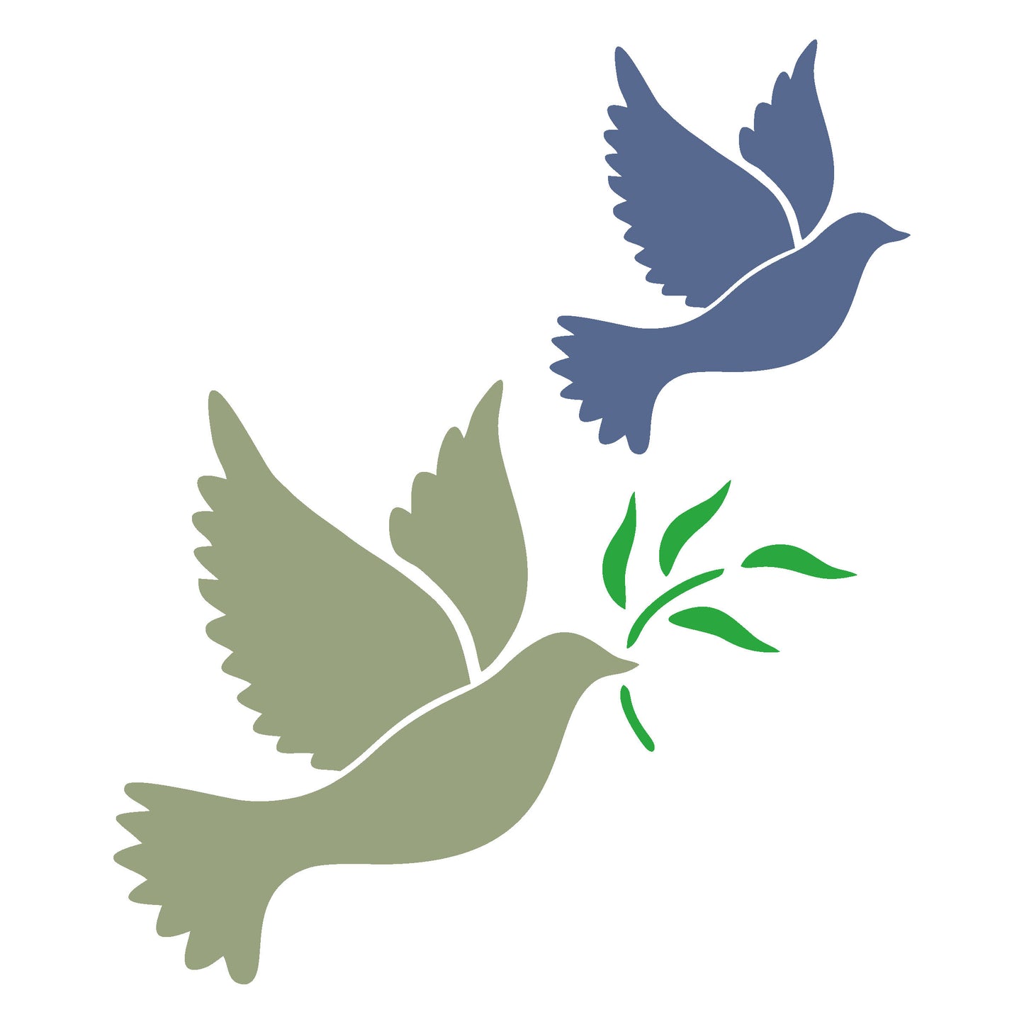 MaxxxMart-Birds Wall Stencils(Inches)