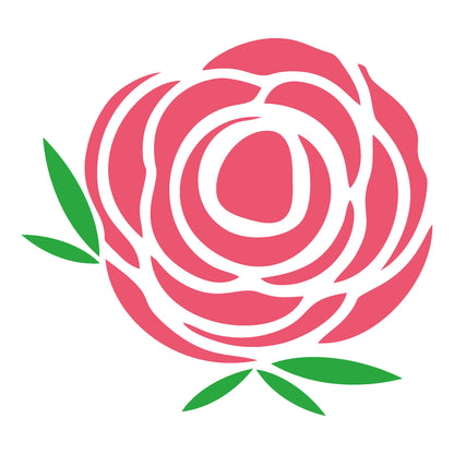 MaxxxMart-Flower Wall Stencil(Inches)